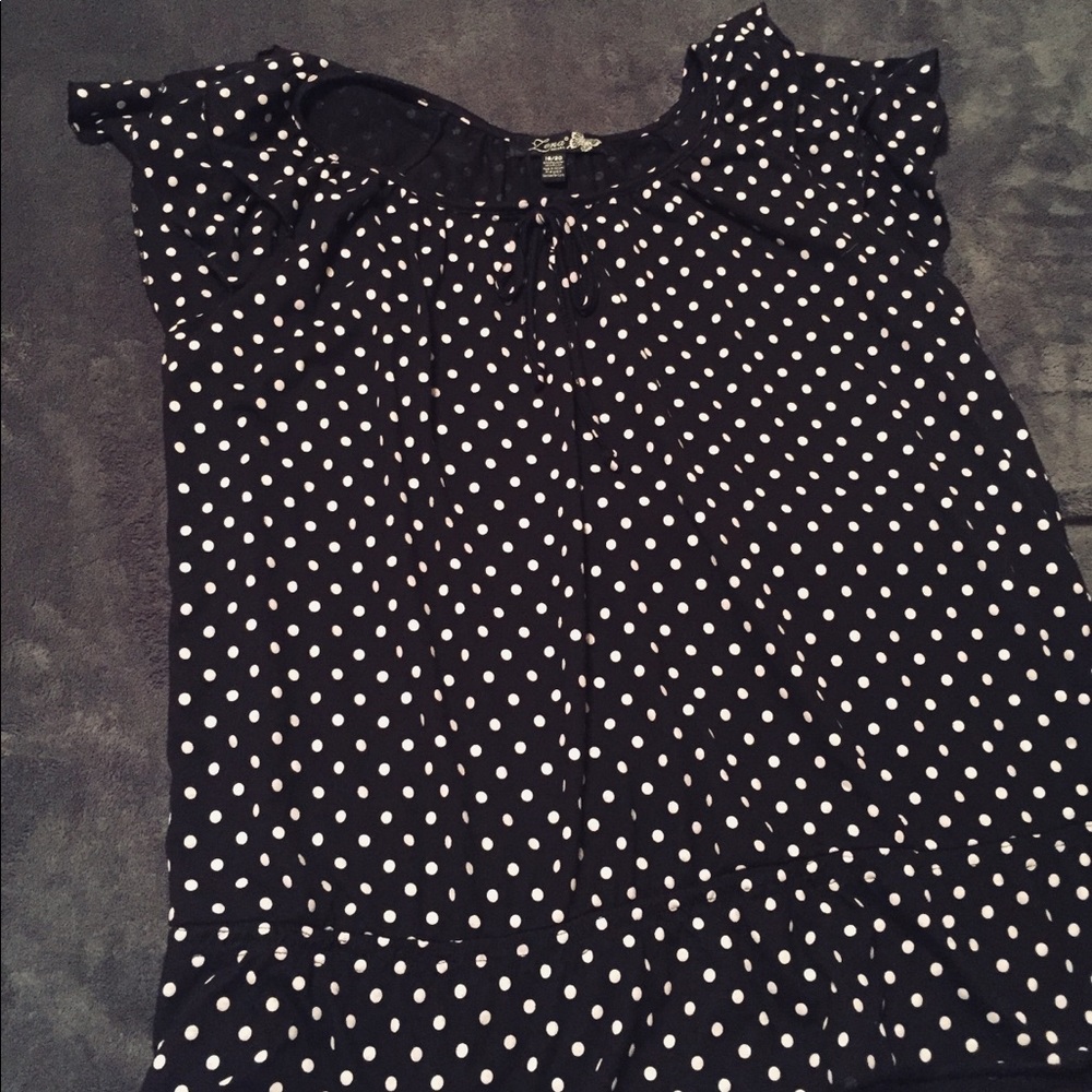 Polka dot shirt
